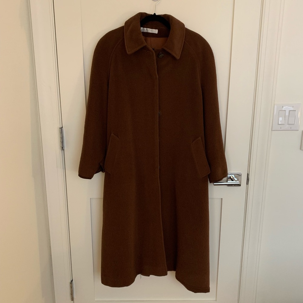 Vintage Perry Ellis Long Wool Coat